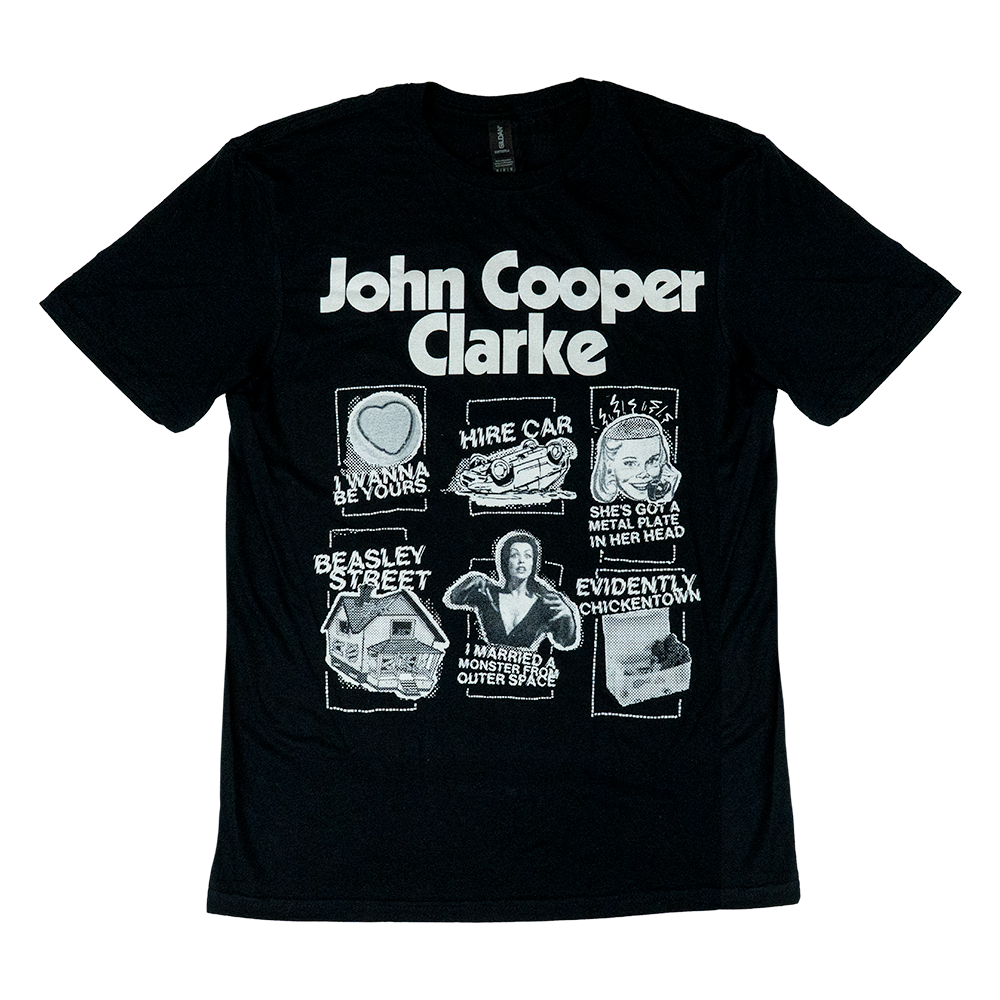 John Cooper Clarke (Glasses) Maschere di persone famose