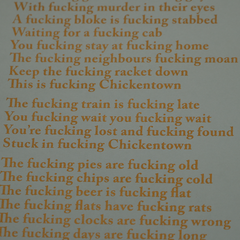 Evidently Chickentown Screenprint