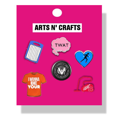 Arts 'N' Crafts Pin Set
