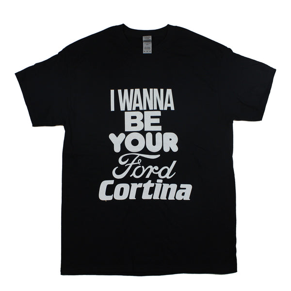 FORD CORTINA BLACK T-SHIRT